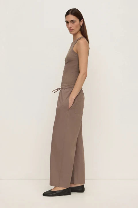 Tabitha Rib Tank | Dark Sand