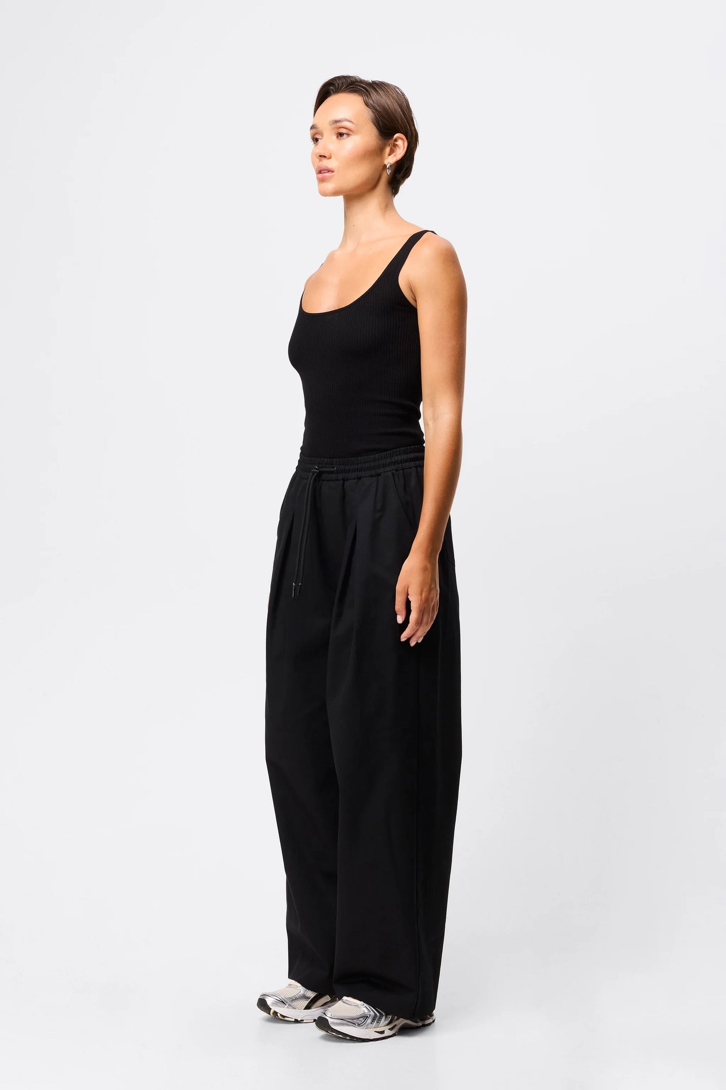 Tied Down Pant | Black