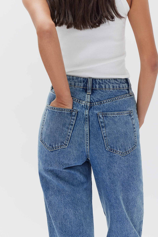Vintage Straight Jean | Dark Stone