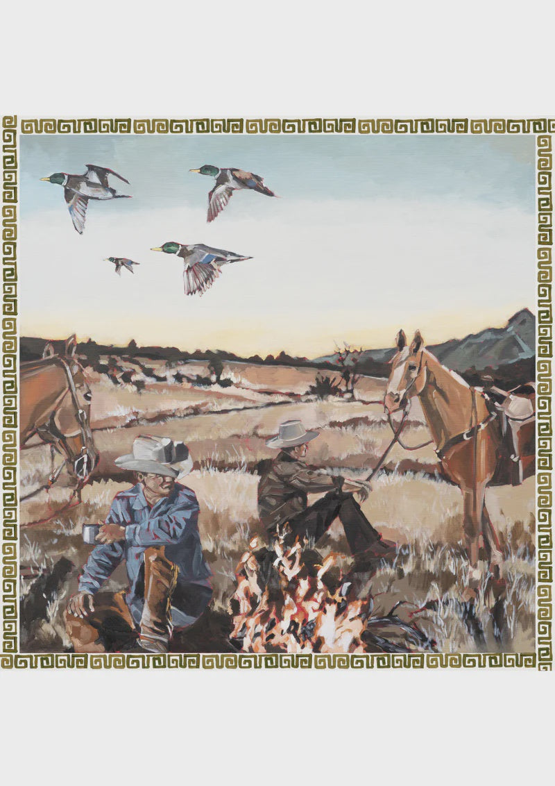 Silk Scarf | Cowboy Camp