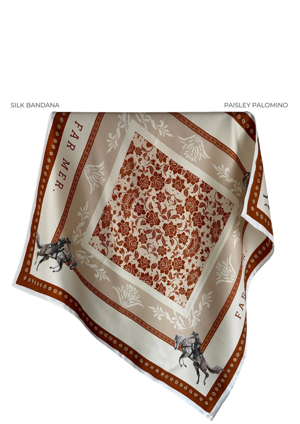 Silk Scarf | Paisley Palomino