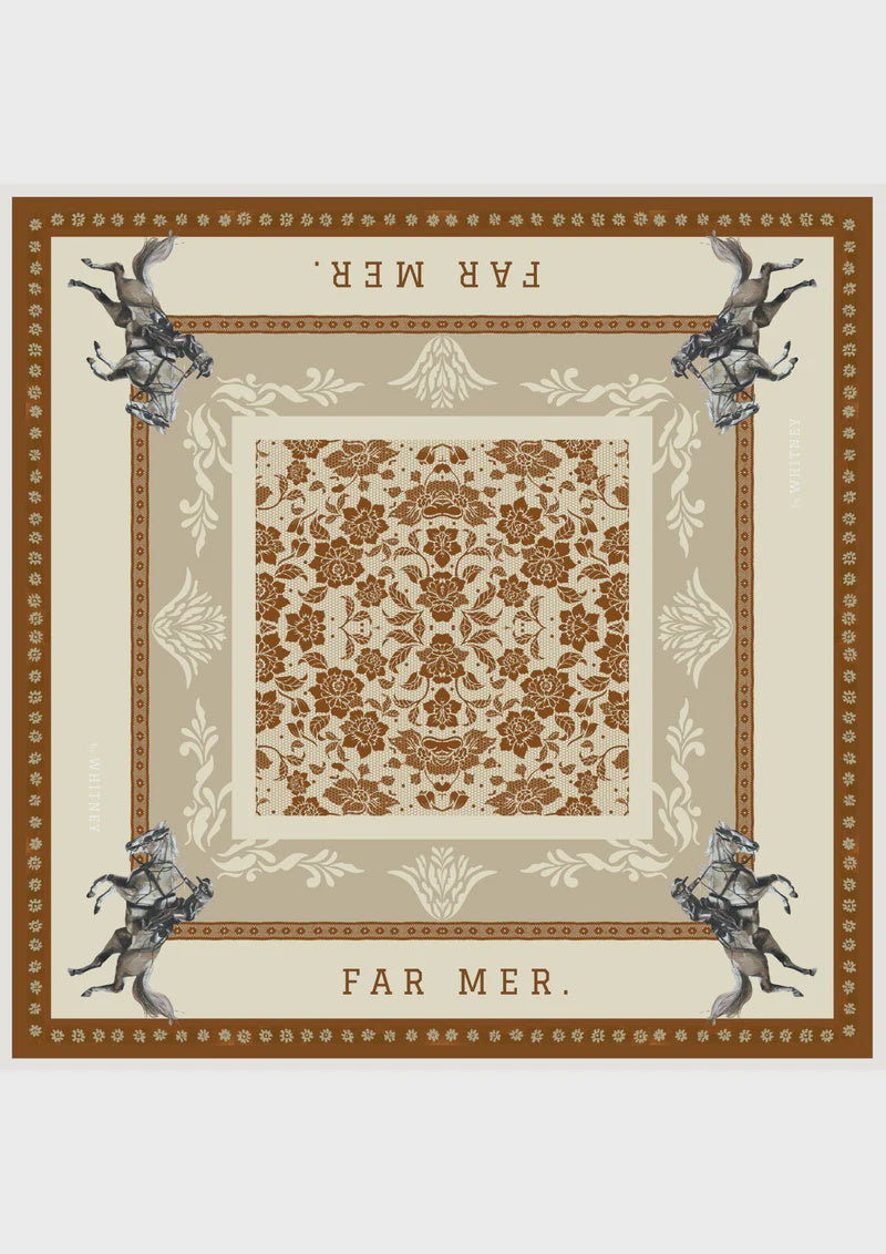 Silk Scarf | Paisley Palomino