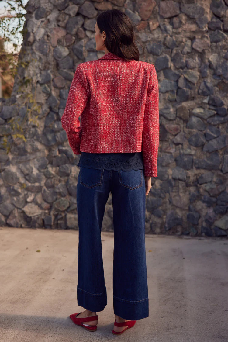 Adjoin Jacket | Fire Boucle