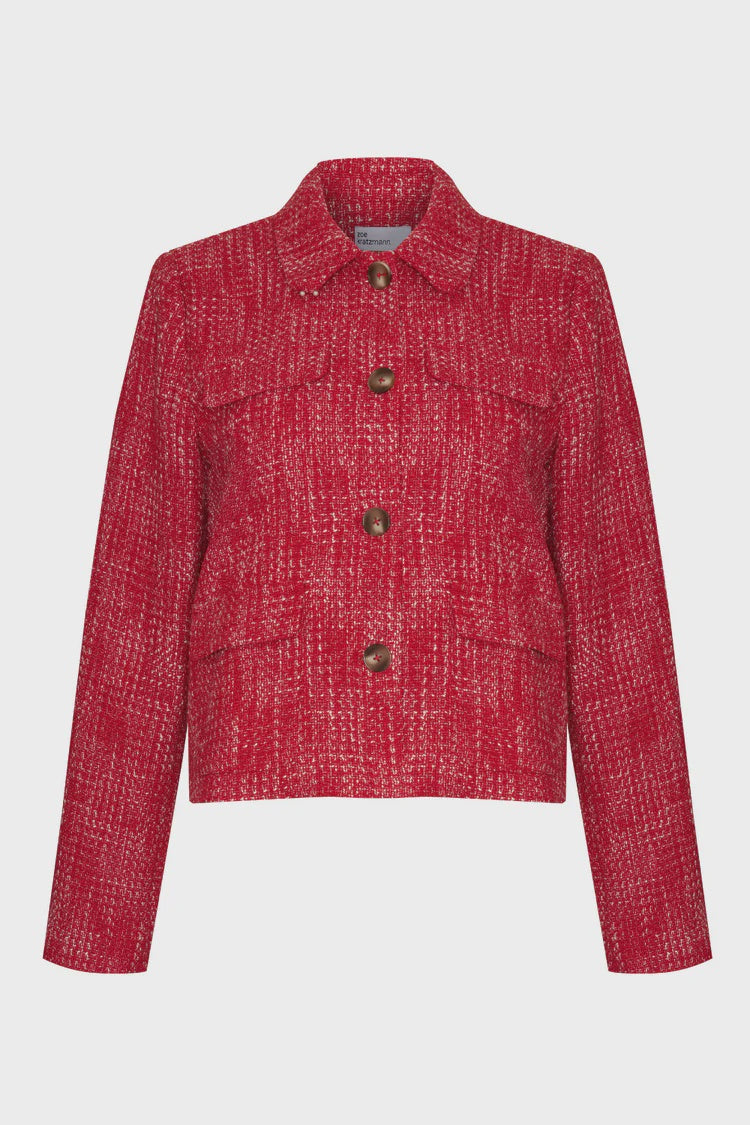 Adjoin Jacket | Fire Boucle