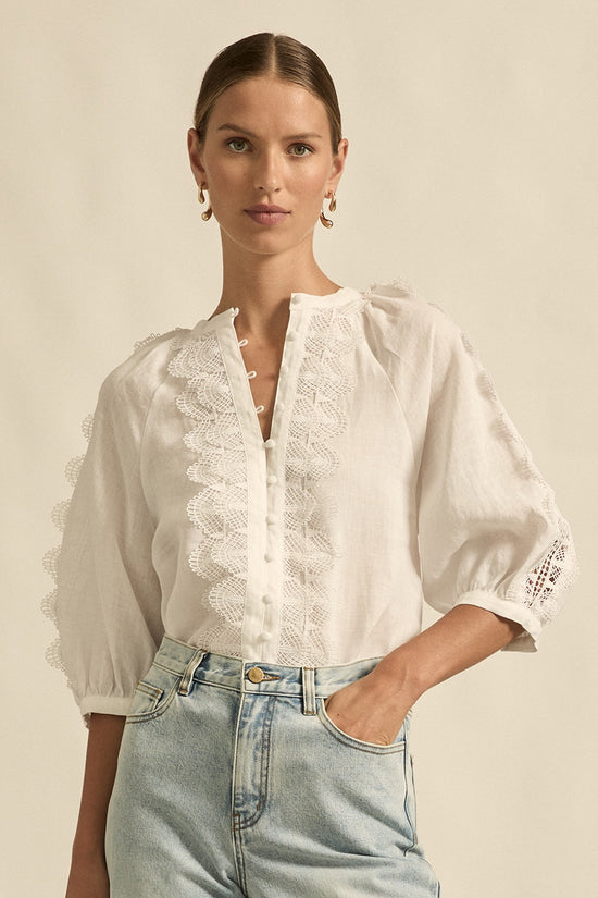Bouquet Top | Porcelain
