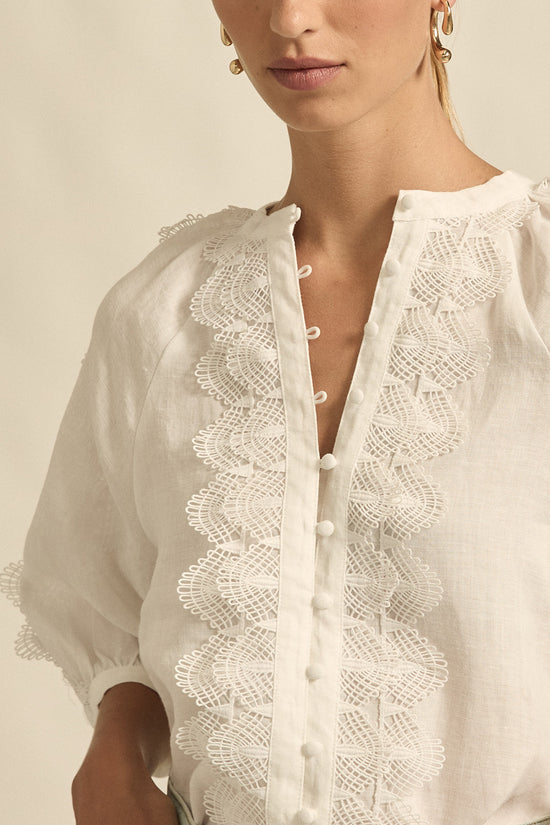 Bouquet Top | Porcelain