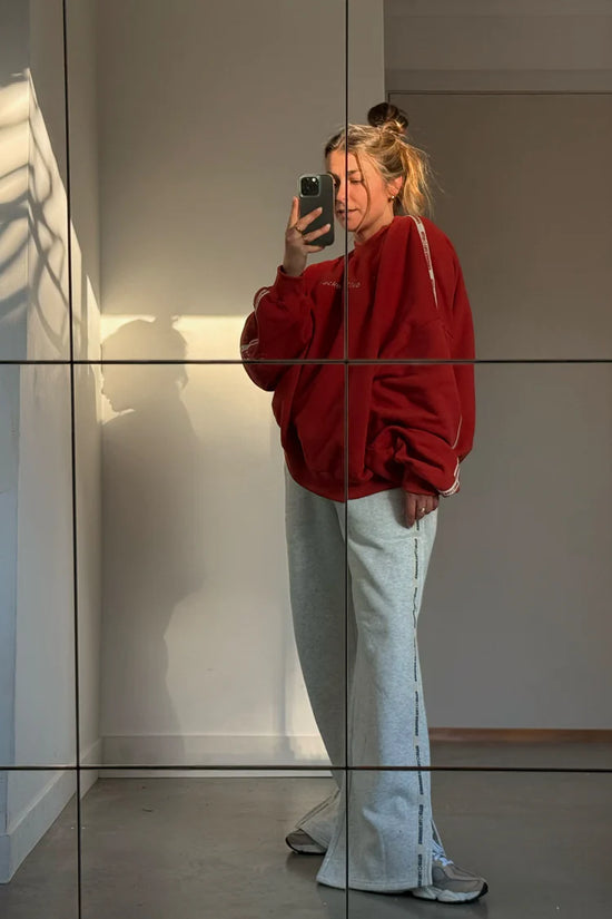 Cloud Racer Sweater | Red
