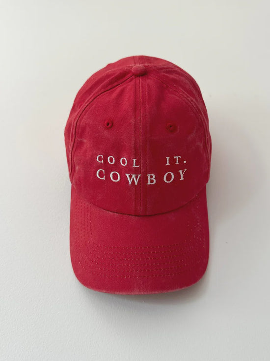 Cool It. Cowboy Cap