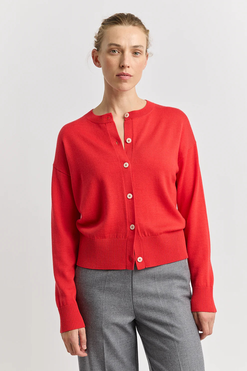 Fine Knit Cardigan | Poppy