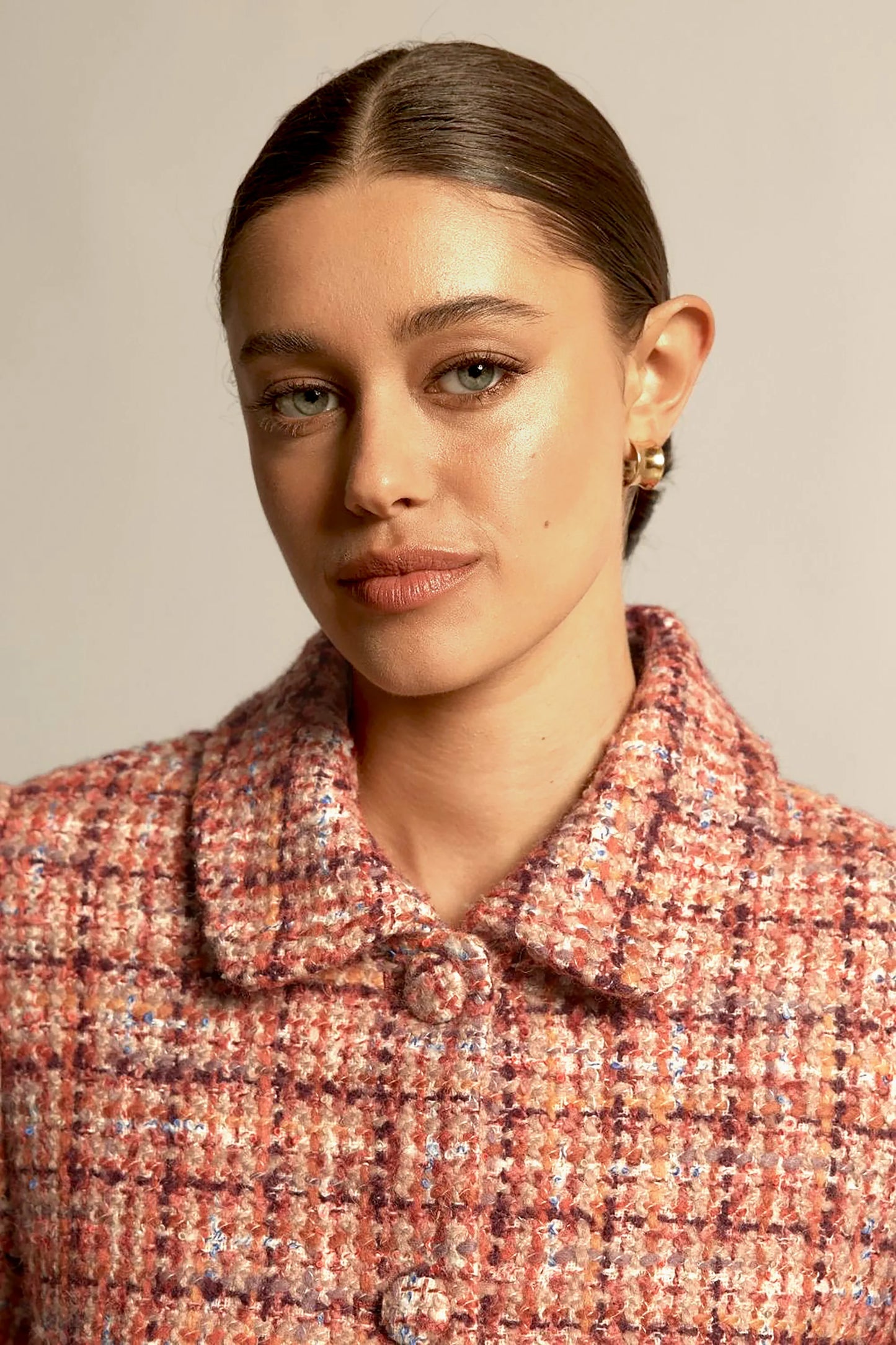 Plume Jacket | Berry Check