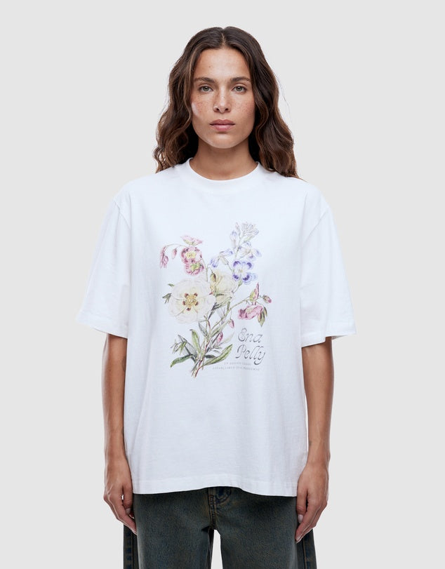 Bouquet Tee | Vintage White