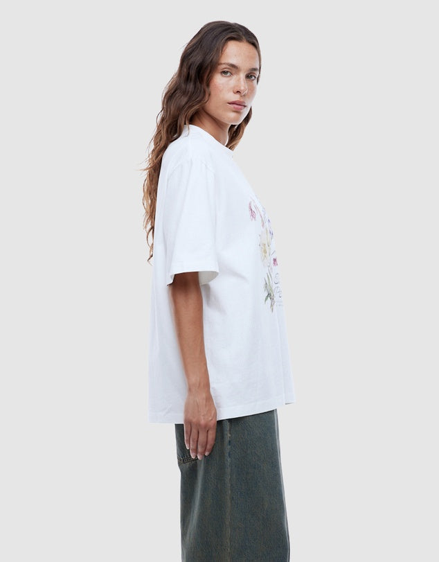Bouquet Tee | Vintage White