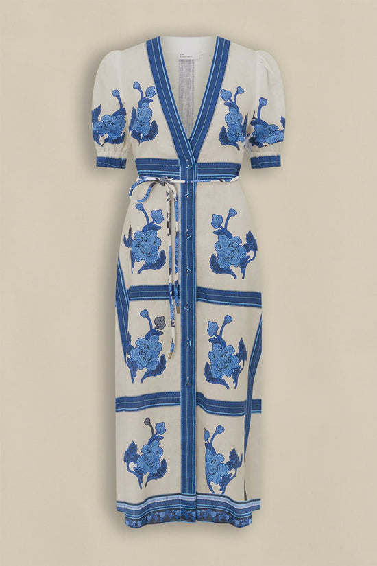 Portrait Dress | Azure Collage
