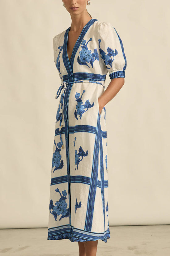 Portrait Dress | Azure Collage