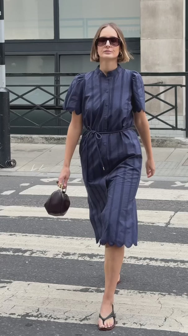 Load and play video in Gallery viewer, Portside Dress | Midnight
