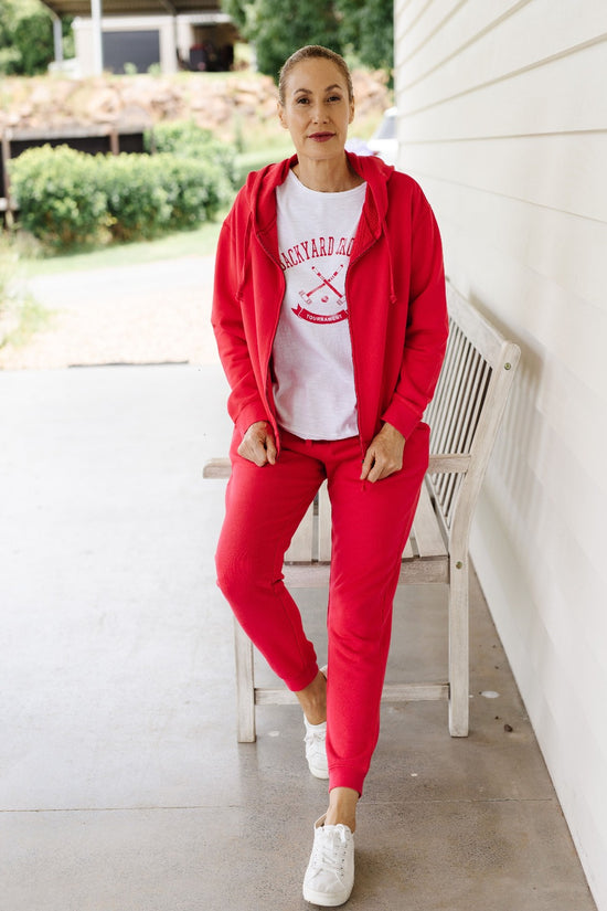Track Pants  | Red