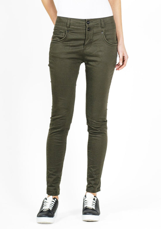Load image into Gallery viewer, Bianco Honeycomb Blake Jeans | Olive
