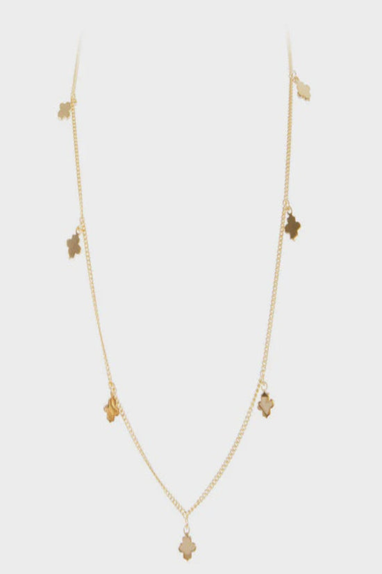 Load image into Gallery viewer, Clover Charm Necklace | Gold

