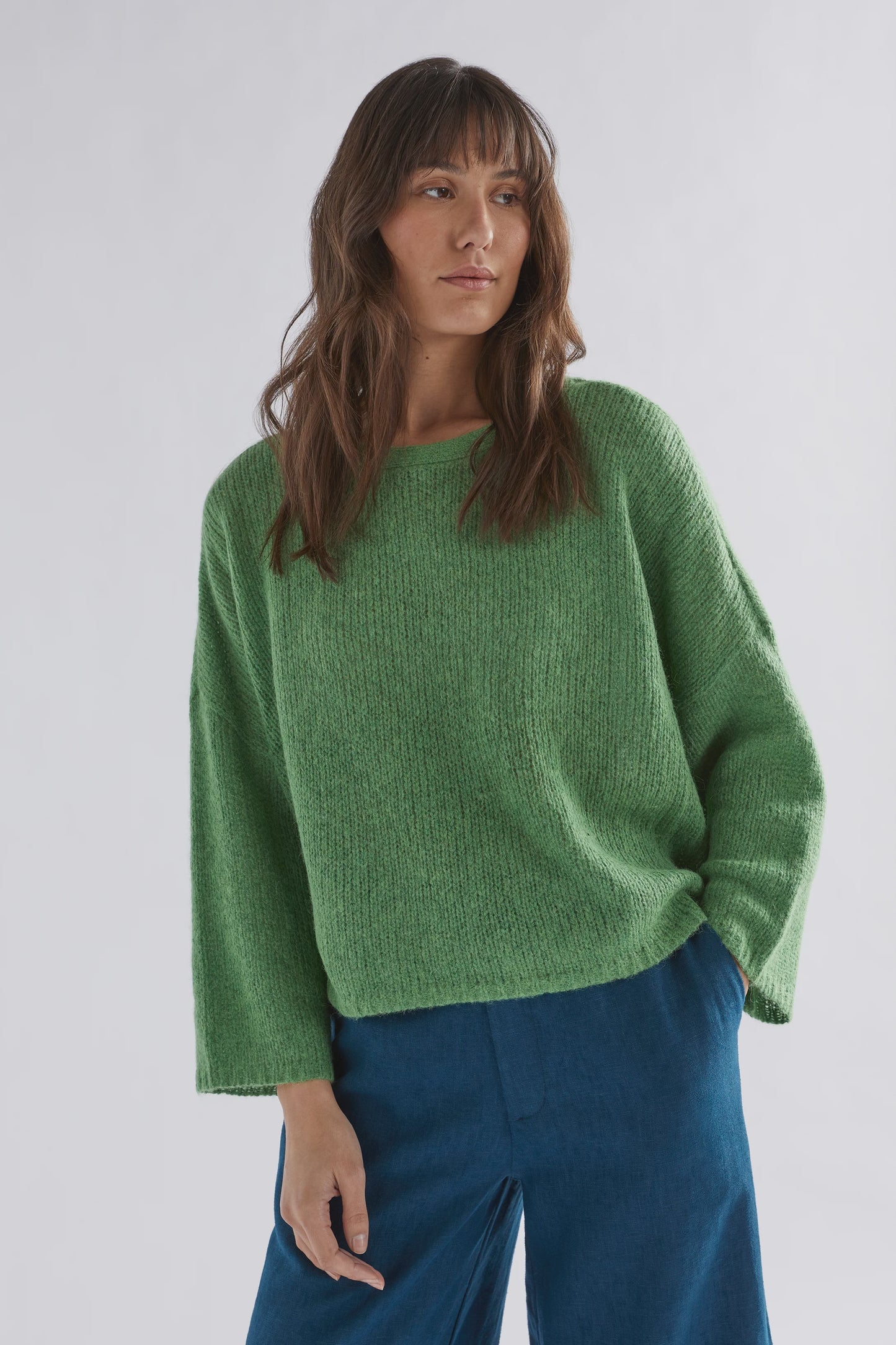 Agna Sweater | Aloe Green